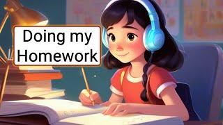 Improve Your English (Doing my Homework) | English Listening Skills - Speaking Skills Everyday