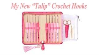 My New Pink Tulip Crochet Hooks