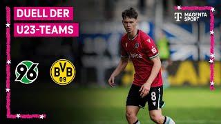 Hannover 96 II – Borussia Dortmund II, Highlights mit Live-Kommentar | 3. Liga | MAGENTA SPORT