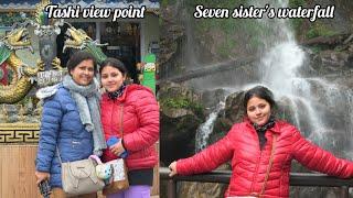 Tashi View Point||Seven Sister's Waterfall||North Sikkim Tour||Sikkim Travel Vlog