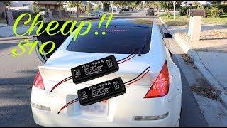 Blinking LED Brake light 350z install