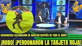 TIGRES ROBADO! ERA EXPULSIÓN PARA CRUZ AZUL AL MINUTO 1 Y NO LA MARCARON