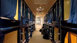 Relax in Style!Japanese-Modern Capsule Hotel with Onsen & Sauna Near Ueno Station!