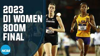 Women's 800m final - 2023 NCAA outdoor track and field championships