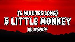 5 Little Monkeys Humpty Dumpty REMIXED by DJ Sandy Remix (Lyrics)