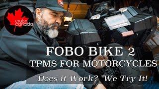 FOBO Bike 2 | Smart TPMS Motorcycle System | Go Buy It!