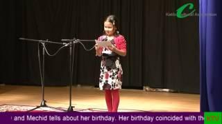 Mechid talk on her 8th Birthday