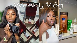 VLOG | new Camera + lens!!, Dossier perfume, selfcare day, grocery shopping, pr haul.