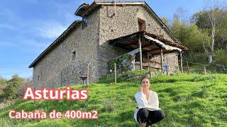 400M2 CABIN IN PILOÑA, ASTURIAS WITH SMALL NATURAL POOL *250,000€*  #cabin #asturias