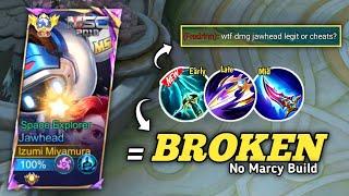 JAWHEAD NEW BRUTAL DAMAGE ONE SHOT DAMAGE BUILD!! ( MUST TRY ) - Build Top 1 Global Jawhead ~ MLBB