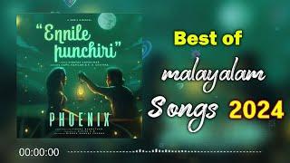 New Malayalam Song 2024  Best of Malayalam Songs | Top 15 | Non-Stop Audio Songs Playlist