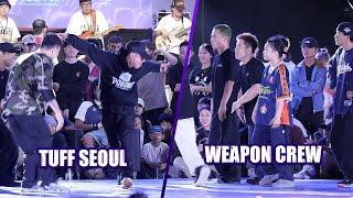 Dance] TUFF SEOUL vs WEAPON CREW: 크루 배틀 결승전 5 VS 5 CREW GRAND FINAL: 부천비보잉 K댄스 페스티벌 2024 BIBC 240929