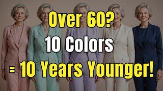 10 Colors That Instantly Make You Look Younger After 60