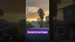 Las Vegas Sunset  #shorts