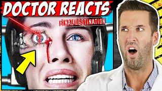 ER Doctor REACTS to CRAZIEST Final Destination Injuries