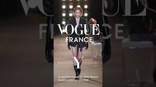 VOGUE France Maison Yoshiki SS25 #voguefrance #MaisonYoshikiParis #ParisJackson #Yoshiki