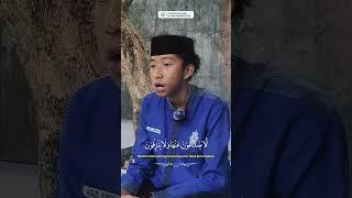 Al-Waqiah 17-22 | M. Ramadani | Santri Pondok Pesantren Al-Maa #shorts #murottal #santrikeren