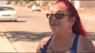 Las Vegas woman helps the homeless population stay hydrated during dangerous summer heat