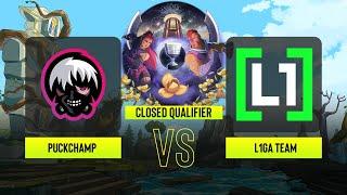 Dota2 - PuckChamp vs L1ga Team - ESL One - Bangkok: Eastern Europe Closed Qualifier