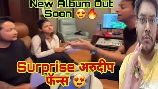 PAWANDEEP RAJAN AND ARUNITA KANJILAL BIG ALBUM COMING OUT | MERCHANT MUSIC पे अरुदीप ने की REHEARSAL