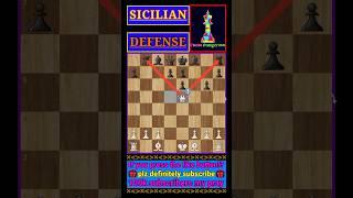 Sicilian Defense, Open, Accelerated Dragon, Modern Variation. #shorts #chess