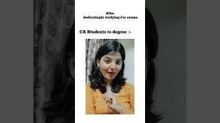 CA Student to CA Degree  | CA Students fun #ca #castudents #fun