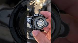 Bad radiator cap #cars #honda #accord #cb7