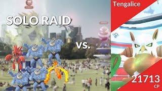 Pokémon GO - Raid Tengalice solo