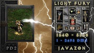 Project Diablo 2 [PD2] Light FURY java build guide