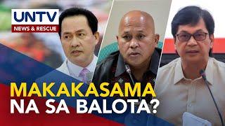 Partial list ng mga qualified senatorial aspirants sa 2025 Elections, inilabas ng Comelec En Banc