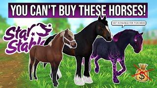 Existing horses in Star Stable you CAN'T buy!