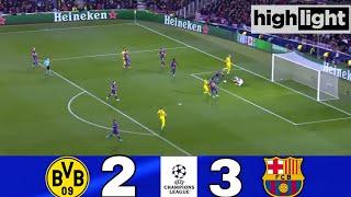 dortmund vs barcelona |Champions league 2024-25 |Socer Highlights