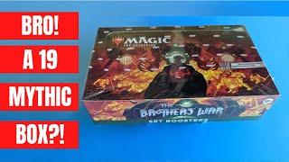 19 Mythics?! The Brothers' War Set Booster Box Opening - Ship November 11th #MTG