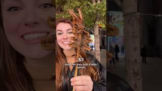 Only eating street food for a full day in China! #shorts #china #streetfood #eating #foodie