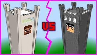 GOOD TOWER VS BAD TOWER!  - Minecraft