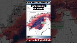 Catastrophic ice storm! #txwx #okwx #arwx #icestorm