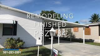 MOBILE HOME RENOVATION BEFORE AND AFTER l Mobile Home Way