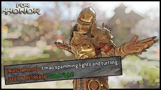 How Do You Spam Lights AND Turtle?! - Warmonger Brawls [For Honor]