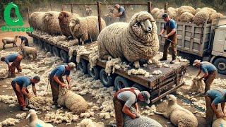 How American Farmers Raise Over 5 Million Sheep for Wool