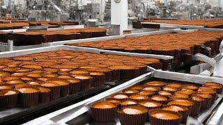 How REESE'S PEANUT BUTTER CUPS Are Made