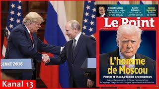 "The man from Moscow, gift to Putin": French Le Point slammed Trump