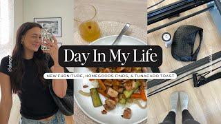 DAY IN MY LIFE: New Furniture, HomeGoods Finds, & Tunacado Toast