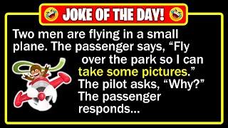  BEST JOKE OF THE DAY! - As the pilot swung the little plane into the wind... | Funny Dad Jokes