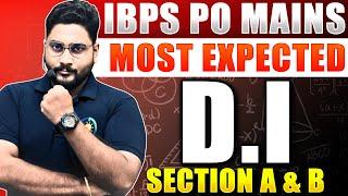 How IBPS PO Mains Data Interpretation are Divided in Section A and B | Kaushik Sir | Career Definer