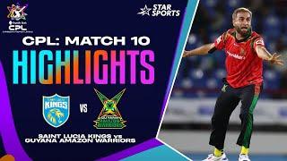 Imran Tahir & Gurbaz help Warriors continue the unbeaten run | CPL 2024 Highlights | #CPLonStar