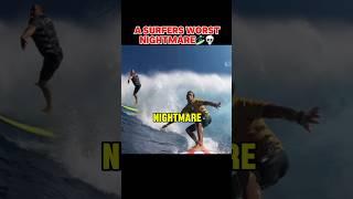 Surfers WORST NIGHTMARE HAPPENS… #viralvideos #scary #surfing #bascosta #shorts #surfer #ocean