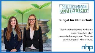 Budget für Klimaschutz  | NHP Rechtsanwälte