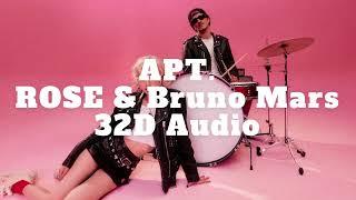 ROSÉ & Bruno Mars - APT.| 32D Audio |Better than 8d,9d and 16d Audio