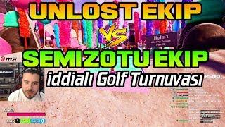 UNLOST EKİP SEMİZOTU EKİPE KARŞI İDDİALI GOLF TURNUVASI (25.02.2018)