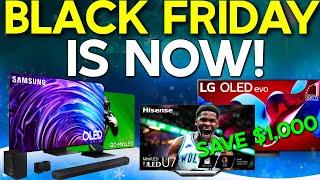 EARLY BLACK FRIDAY 2024 TV Deals | LG OLED, Samsung, Sony + 100" TV